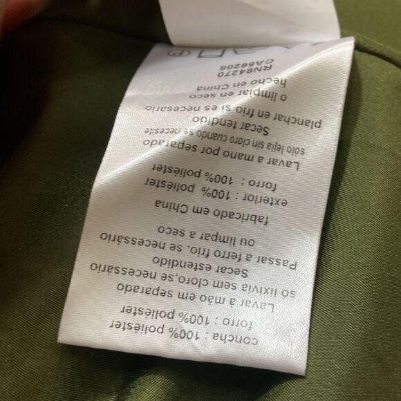 WIHTE BY VERÁ WANG GREEN WOMEN DRESS PLUS SIZE 14 - Picture 12 of 14